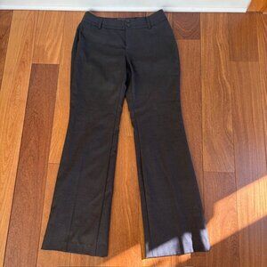 Banana Republic choc brown low rise lined dress pants